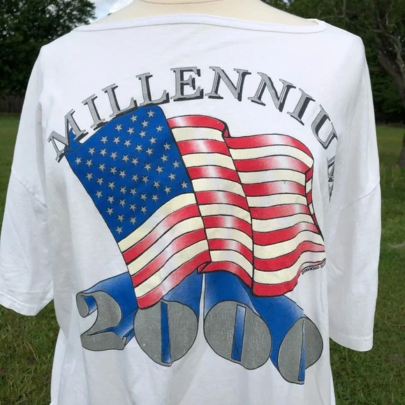 5/$25 Y2K Long Millennium Tee - Picture 2 of 7